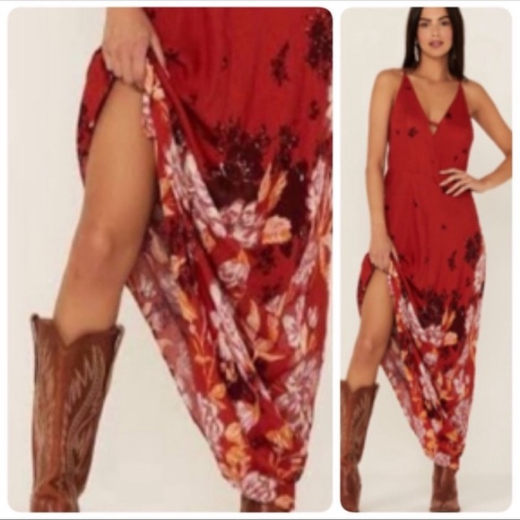 Free People GET TO YOU MAXI DRESS NWT - Picture 4 of 12